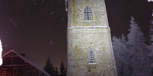 Večerní rozhledna na Žalém