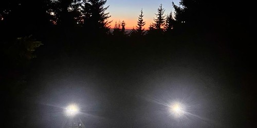 Večerní výšlap - nad Vendlovkou